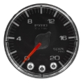 Picture of Autometer Spek-Pro Gauge Pyro. (Egt) 2 1/16in 2000f Stepper Motor W/Peak & Warn Blk/Chrm