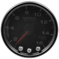 Picture of Autometer Spek-Pro Gauge Nitrous Press 2 1/16in 1600psi Stepper Motor W/Peak & Warn Blk/Smoke/Blk