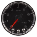 Picture of Autometer Spek-Pro Gauge Tach 2 1/16in 8K Rpm W/ Shift Light & Peak Mem Blk/Chrm