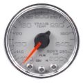 Picture of Autometer Spek-Pro Gauge Trans Temp 2 1/16in 300f Stepper Motor W/Peak & Warn Slvr/Chrm