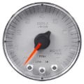 Picture of Autometer Spek-Pro Gauge Voltmeter 2 1/16in 16V Stepper Motor W/Peak & Warn Slvr/Chrm