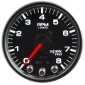 Picture of Autometer Spek-Pro Gauge Voltmeter 2 1/16in 16V Stepper Motor W/Peak & Warn Blk/Blk