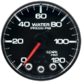 Picture of Autometer Spek-Pro Gauge Water Press 2 1/16in 120psi Stepper Motor W/Peak & Warn Blk/Blk