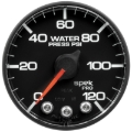 Picture of Autometer Spek-Pro Gauge Water Press 2 1/16in 120psi Stepper Motor W/ Peak & Warn