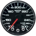 Picture of Autometer Spek-Pro Gauge Water Temp 2 1/16in 300f Stepper Motor W/Peak & Warn Blk/Blk