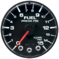Picture of Autometer Spek-Pro - Nascar 2-1/16in Fuel Press 0-15 psi Bfb Ecu