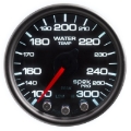Picture of Autometer Spek-Pro Gauge Water Temp 2 1/16in 300f Stepper Motor W/Peak & Warn Blk/Smoke/Blk