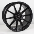 Picture of Enkei TS10 18x8.5 45mm Offset 5x100 Bolt Pattern 72.6mm Bore Dia Black Wheel