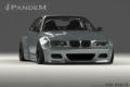 Picture of GReddy 99-06 BMW E46 Coupe Pandem Wide Body Rear Fenders (SPECIAL ORDER)