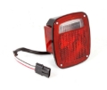 Picture of Omix Tail Light Black Housing LH 87-90 Jeep Wrangler