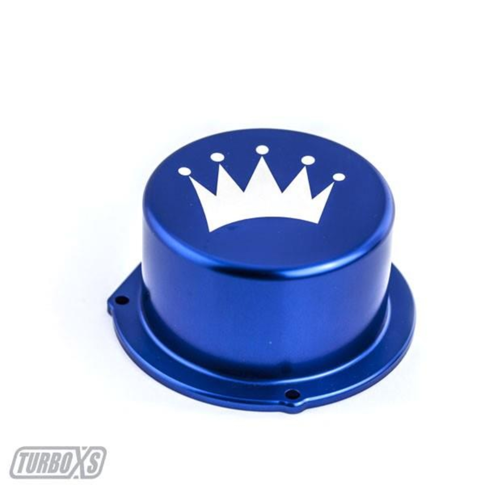 Picture of Turbo XS 15-16 Subaru WRX Billet Aluminum Vacuum Pump Cover - Blue