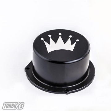Picture of Turbo XS 15-16 Subaru WRX Billet Aluminum Vacuum Pump Cover - Black
