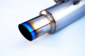 Picture of Invidia 08-14 WRX/STi 4 Door 80mm Single Outlet Full Titanium Cat-Back Exhaust