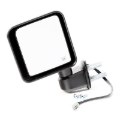 Picture of Omix Mirror Power Heated LH Black- 14 Jeep Wrangler