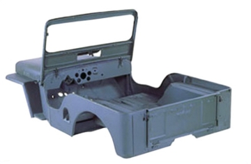 Picture of Omix Reproduction Steel Body Tub- 49-53 Willys CJ3A