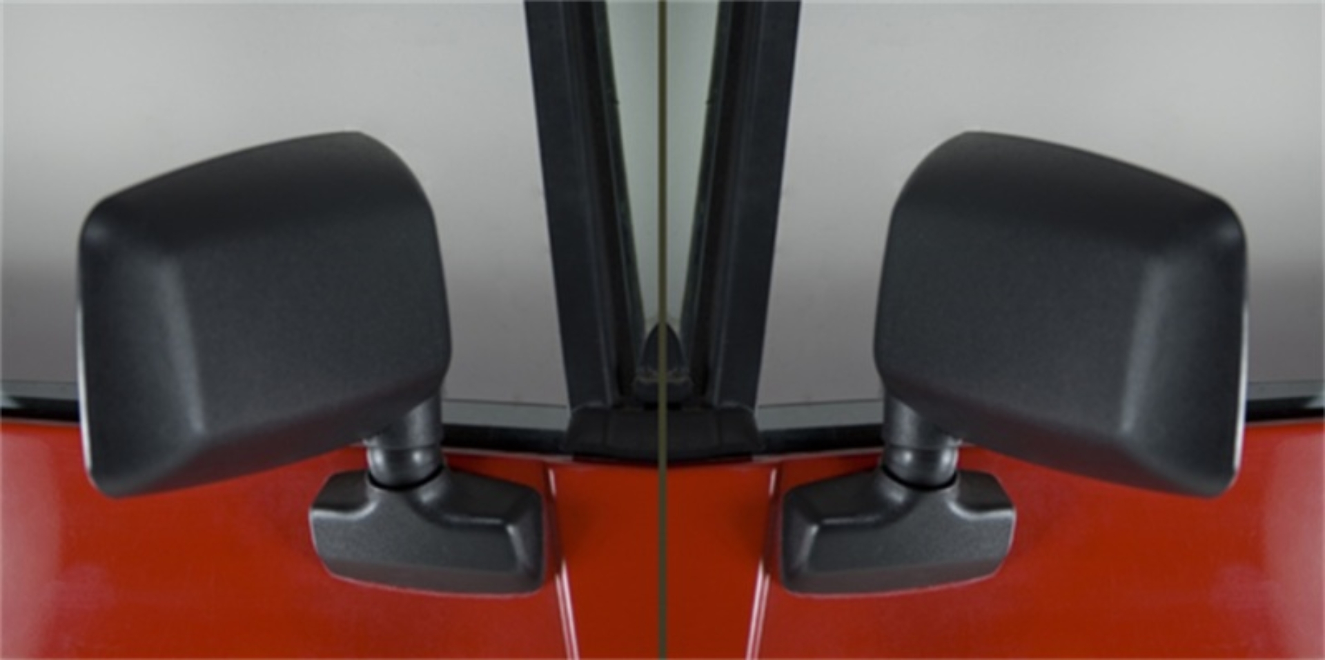Picture of Omix Door Mirror Kit Black- 87-95 Jeep Wrangler YJ