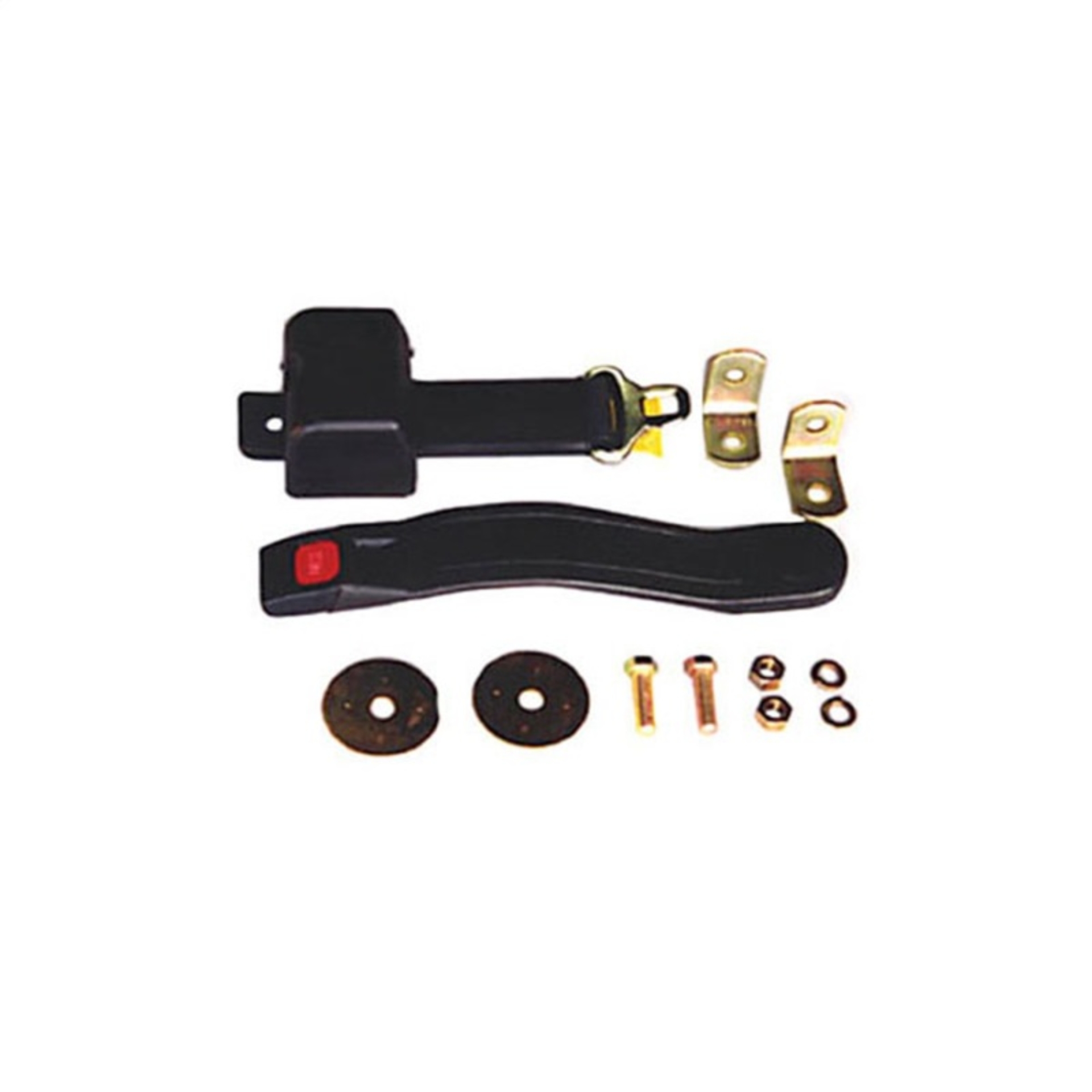 Picture of Omix Lap Seat Belt Black 76-95 Jeep CJ/Wrangler YJ