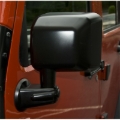 Picture of Omix Door Mirror Black LH- 07-18 Jeep Wrangler JK