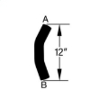 Picture of Omix Radiator Hose Upper 3.7L 02-07 Jeep Liberty (KJ)
