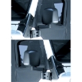 Picture of Omix Door Mirror Kit Black- 87-06 Jeep Wrangler