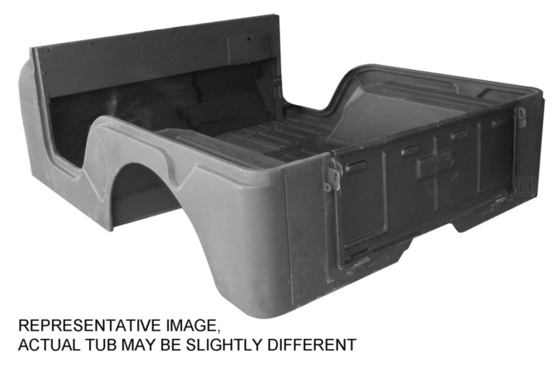 Picture of Omix Body Tub W/ Jeep Script 78-83 Jeep CJ5