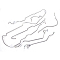 Picture of Omix Full Brake Line Set 76-78 Jeep CJ5