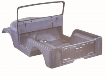 Picture of Omix Steel Body Kit- 55-68 Jeep CJ5