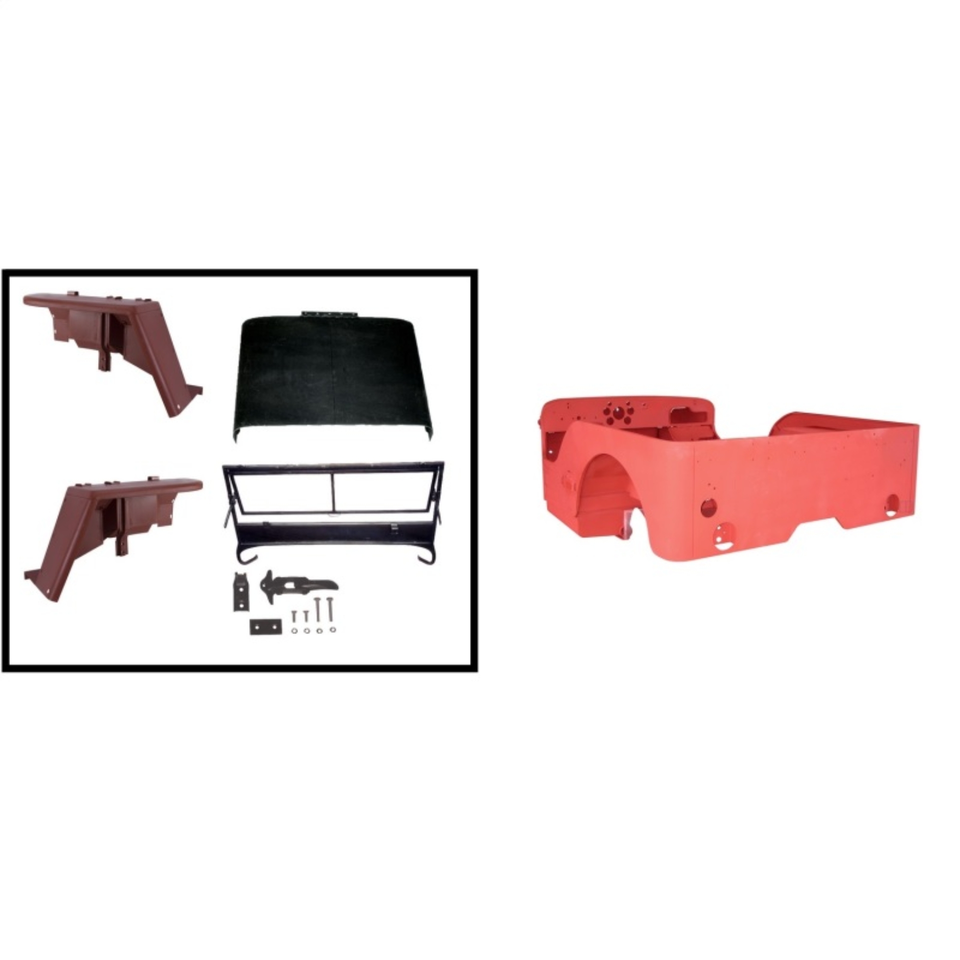 Picture of Omix Steel Body Kit- 41-45 Ford GPW
