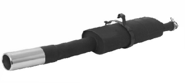 Picture of Remus 95-97 Daewoo/Chevrolet Espero Sedan 4 Door 2.0L Axle Back Exhaust