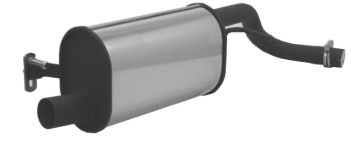 Picture of Remus 2005 Volkswagen Fox 3 Door 1.4L TDI Axle Back Exhaust (Tail Pipes Req)