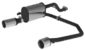 Picture of Remus Opel Corsa D With Original Sport Rear Skirt 2006 1.0L Axle Back