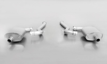 Picture of Remus 2015 Ford Mustang Coupe/Cabrio 2.3L Ecoboost Race Axle Back Exhaust (Tail Pipes Req)