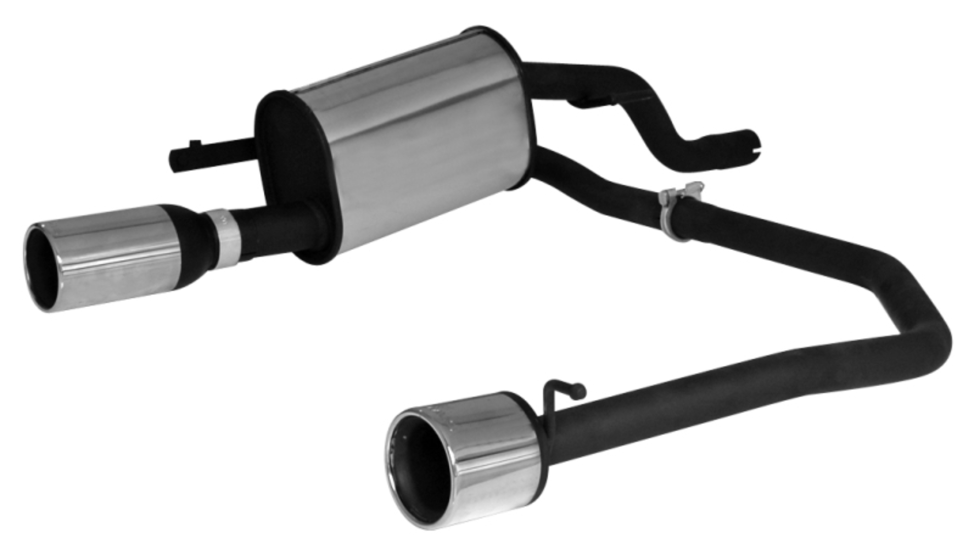 Picture of Remus 2006 Opel Corsa D w/Original Rear Skirt 1.4L (Z14Xep) Axle Back Exhaust