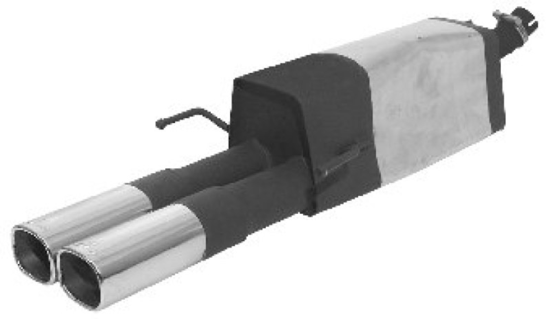 Picture of Remus 2003 Opel Astra G-Sedan (Slip Connection) 8/Nb 1.6L (Z16Se) Axle Back Exhaust