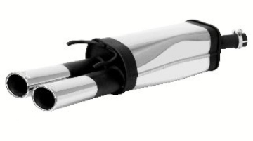 Picture of Remus 1994 Opel Tigra A Coupe 1.4L/1.6L Axle Back Exhaust