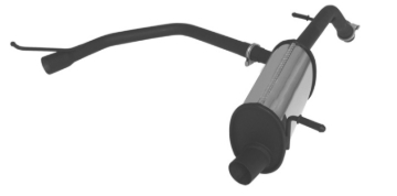 Picture of Remus 2006 Peugeot 207 3 & 5 Door 1.4L HDI 1.6L HDI Axle Back Exhaust (Tail Pipes Req)