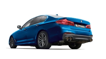 Picture of Remus 2017 BMW M550I xDrive G30 Sedan 4.4L (N63R) Axle Back Exhaust (Tail Pipes Req)