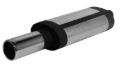 Picture of Remus Universal Sport Exhausts 30-150 Kw 190x120x380 Inner 51mm (Incl. Clamp)
