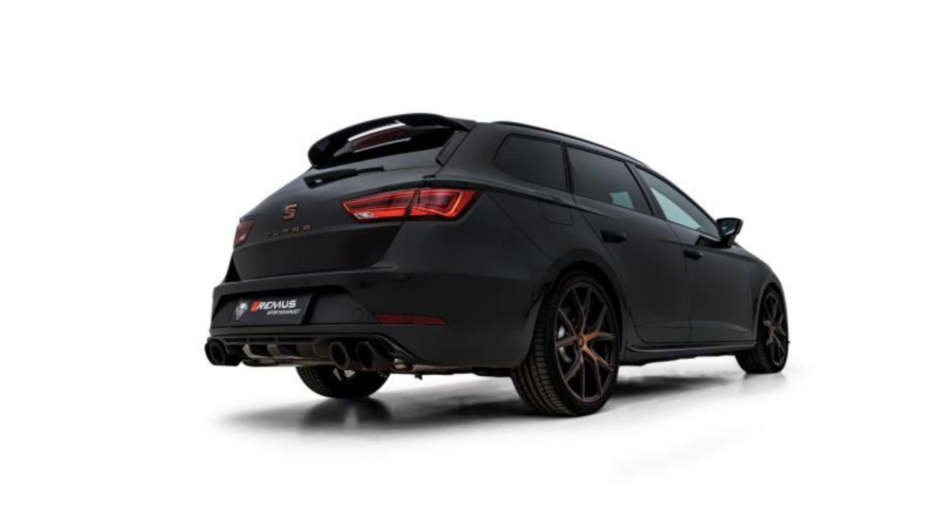 Picture of Remus 2019 Seat Leon Cupra ST R 4Drive 2.0L TSI (DNUE w/GPF) GPF-Back Exhaust (Tail Pipe Set Req)