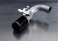 Picture of Remus 2014 BMW M235I F22 Coupe 84mm Black Chrome Straight w/Carbon Insert Tail Pipe Set
