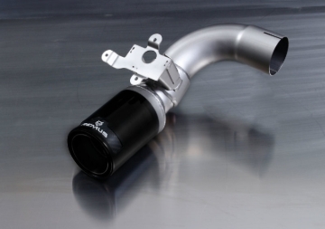Picture of Remus 2014 BMW M235I F22 Coupe 84mm Black Chrome Straight w/Carbon Insert Tail Pipe Set