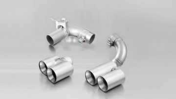 Picture of Remus 2012 BMW 3 Series F30 LCI Sedan / F31 LCI Touring Chrome 76mm Straight Cut Tail Pipe Set