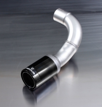 Picture of Remus 2011 BMW 1 Series F20/F21 84mm Black Chrome Straight w/Carbon Insert Tail Pipe Set