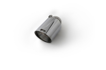 Picture of Remus Stainless Steel 102mm Angled Straight Cut Chrome w/Adjustable Clamp Tail Pipe (Single)