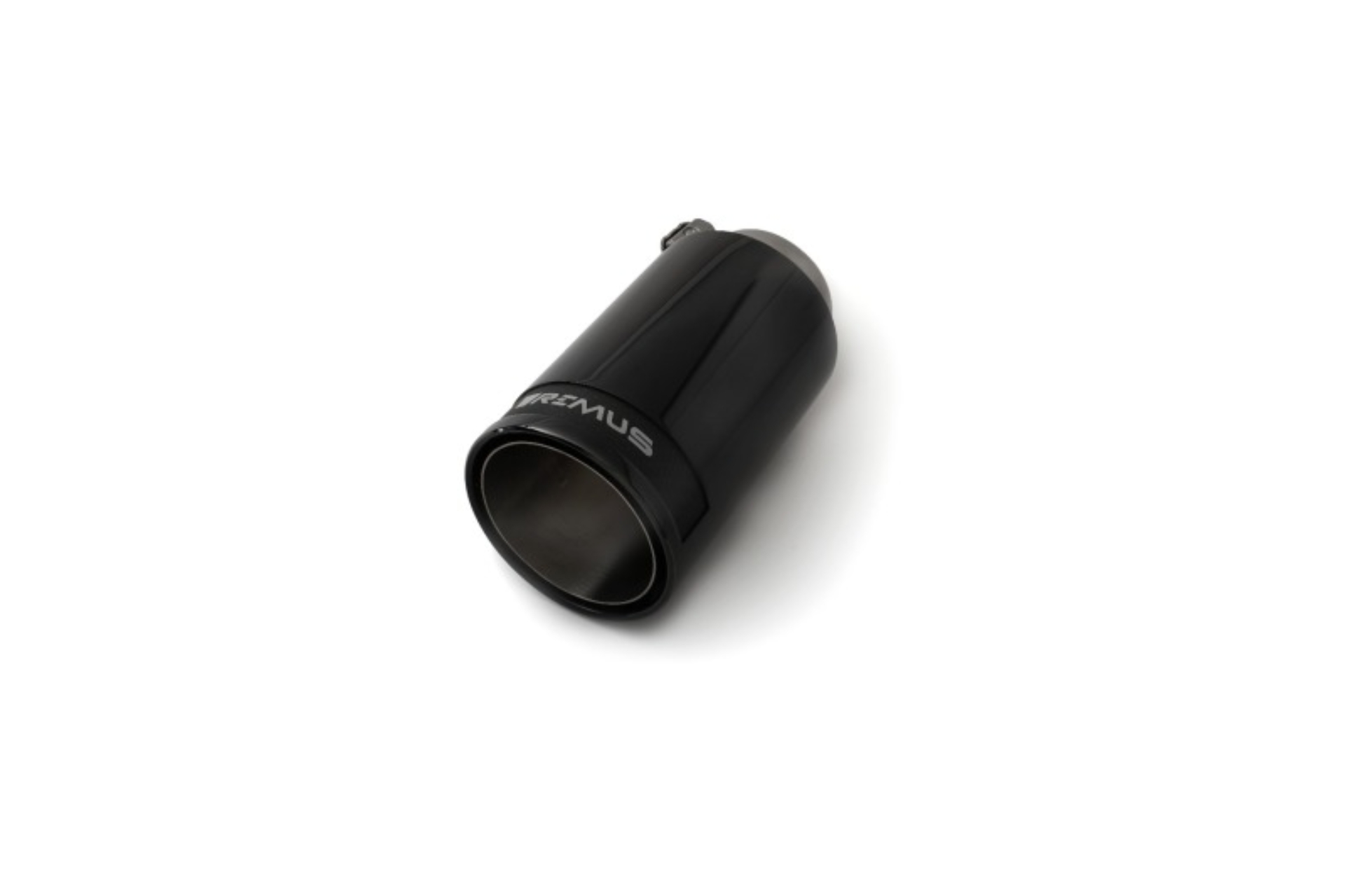 Picture of Remus Stainless Steel 98mm Black Chrome Straight w/Carbon Insert Tail Pipe (Single)