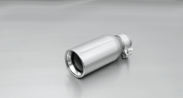 Picture of Remus 2006 Opel Corsa D (w/OE Sport Rear Skirt) 1.3L CDTi 102mm Rolled Edge Chromed Tail Pipe Set