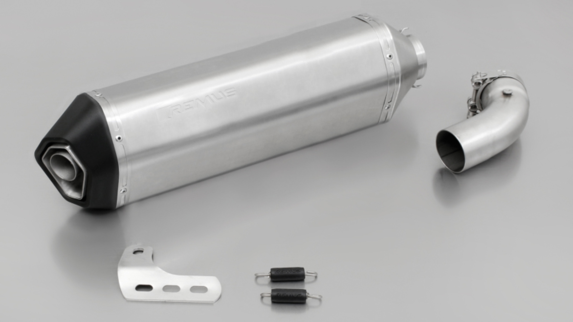 Picture of Remus 2017 Suzuki V-Strom 1000/V-Strom 1000XT Okami Titanium Slip On w/Sound Insert/Connection Tube