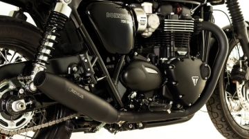 Picture of Remus 2018 Triumph Bonneville T 120 Bonneville (Euro 4) Tapered Black Slip On - Left Side
