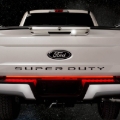 Picture of Putco 17-19 Ford Super Duty 60in Red Blade LED Light Bar w/ Direct fit Quick-Connect Harness