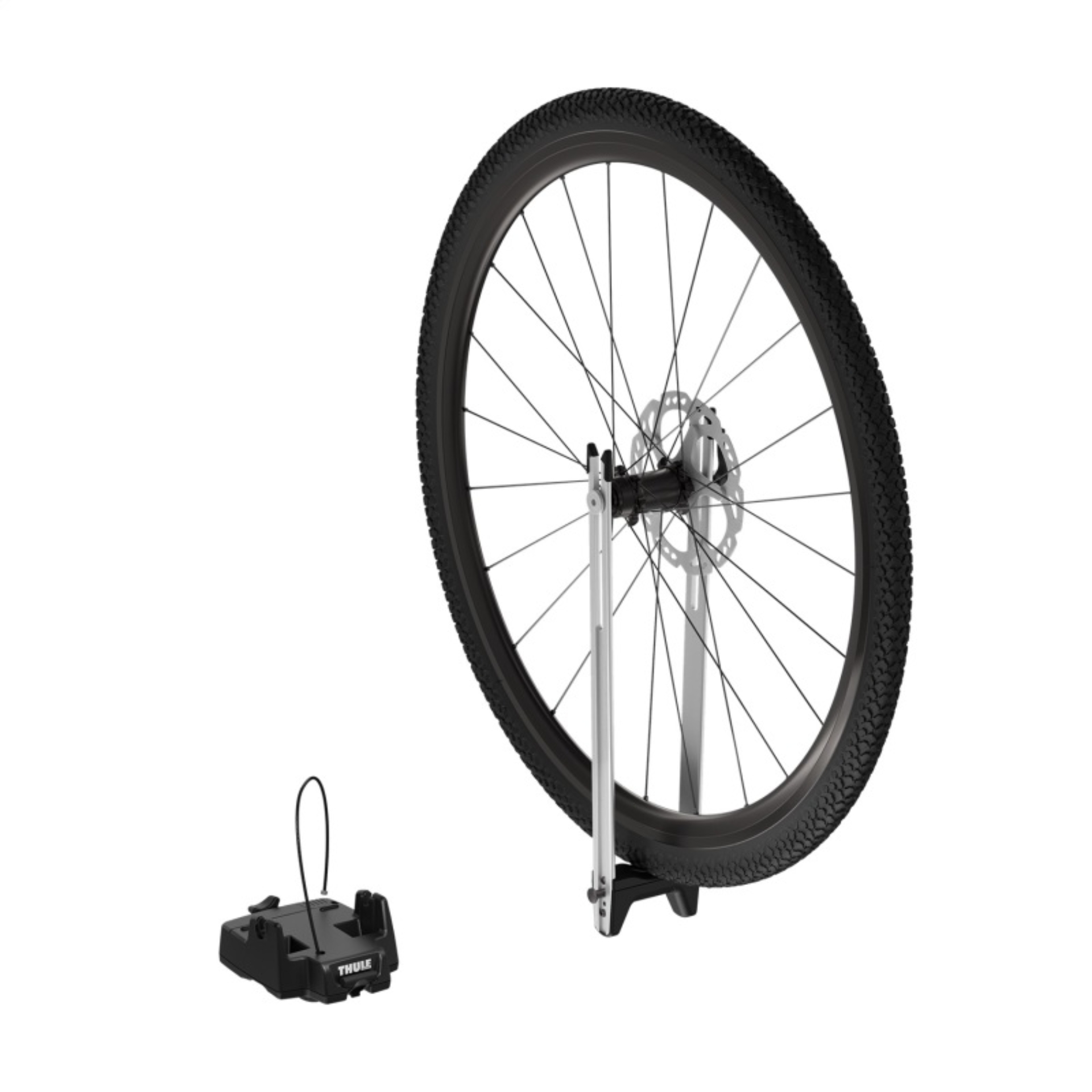 Picture of Thule Wheel-On Front Wheel Holder - Silver/Black